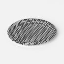 Search for black zig zag paper plates Elegant