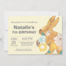 Search for easter rabbit invitations Yellow