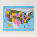 Search for united states map puzzles Colour