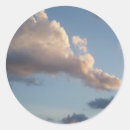 Search for white clouds photo stickers Blue
