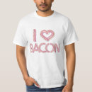 Search for i love bacon tshirts Pig