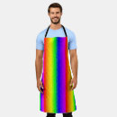 Search for rainbow colors aprons Baking