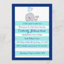 Search for little whale invitations Shower
