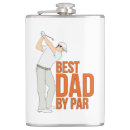 Search for funny golf flasks Dad