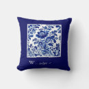 Search for blue white chinese cushions Vintage