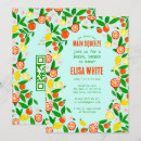 Search for fruit bridal shower invitations Whimsical