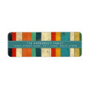 Search for striped background return address labels Lines