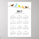 Search for bird calendars Colourful