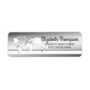 Search for globe return address labels Travel
