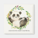 Search for panda magnets Baby shower
