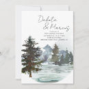 Search for rustic mountain wedding invitations Simple