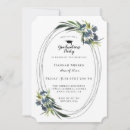Search for botanical invitation graduation invitations Watercolor flowers