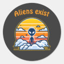 Search for space aesthetic stickers Alien