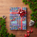 Search for equestrian christmas wrapping paper Girl