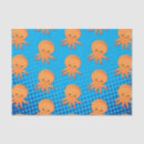 Search for blue octopus tissue paper Sea creature