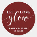 Search for candle wedding stickers Elegant