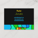 Search for stained glass business cards Church