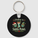 Search for santa paws key rings Funny christmas