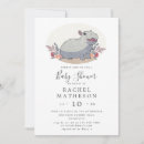 Search for hippo baby shower invitations Rustic