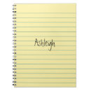 Search for yellow notebooks School