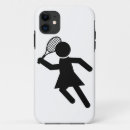 Search for tennis player iphone cases Silhouette