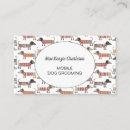 Search for dachshund dog business cards Animal