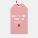 Search for heart shaped hang tags Baked goods
