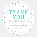 Search for festive gold stickers Birthday party