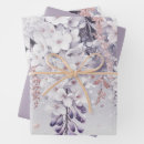 Search for purple glitter wrapping paper Floral