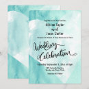 Search for teal and white wedding invitations Couple