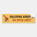 Search for giraffe bumper stickers Wild