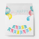 Search for happy birthday envelopes Bright