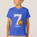 Search for basketball boys tshirts Birthday