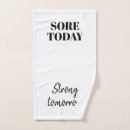 Search for funny bath towels Workout