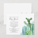 Search for cacti baby shower invitations Modern