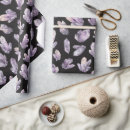 Search for amethyst wrapping paper Purple
