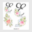 Search for alphabet letter e stickers Initial
