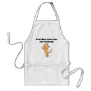 Search for cat for men aprons For him