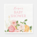 Search for citrus fruit napkins Citrus baby shower