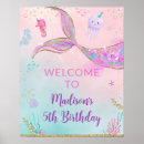 Search for the little mermaid posters Under the sea birthday