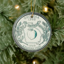 Search for state of georgia christmas tree decorations Peach