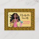 Search for african business cards Pink