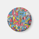 Search for geometric modern magnets Abstract