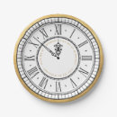 Search for clock paper plates Black and white