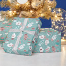 Search for mittens wrapping paper Winter