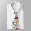 Search for orange floral ties Vintage