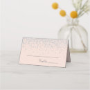 Search for thank you place cards Blush pink