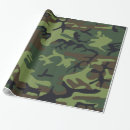Search for woodland camo wrapping paper Soldier