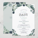 Search for sage green and navy blue invitations Botanical