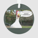 Search for white duck christmas tree decorations Bird